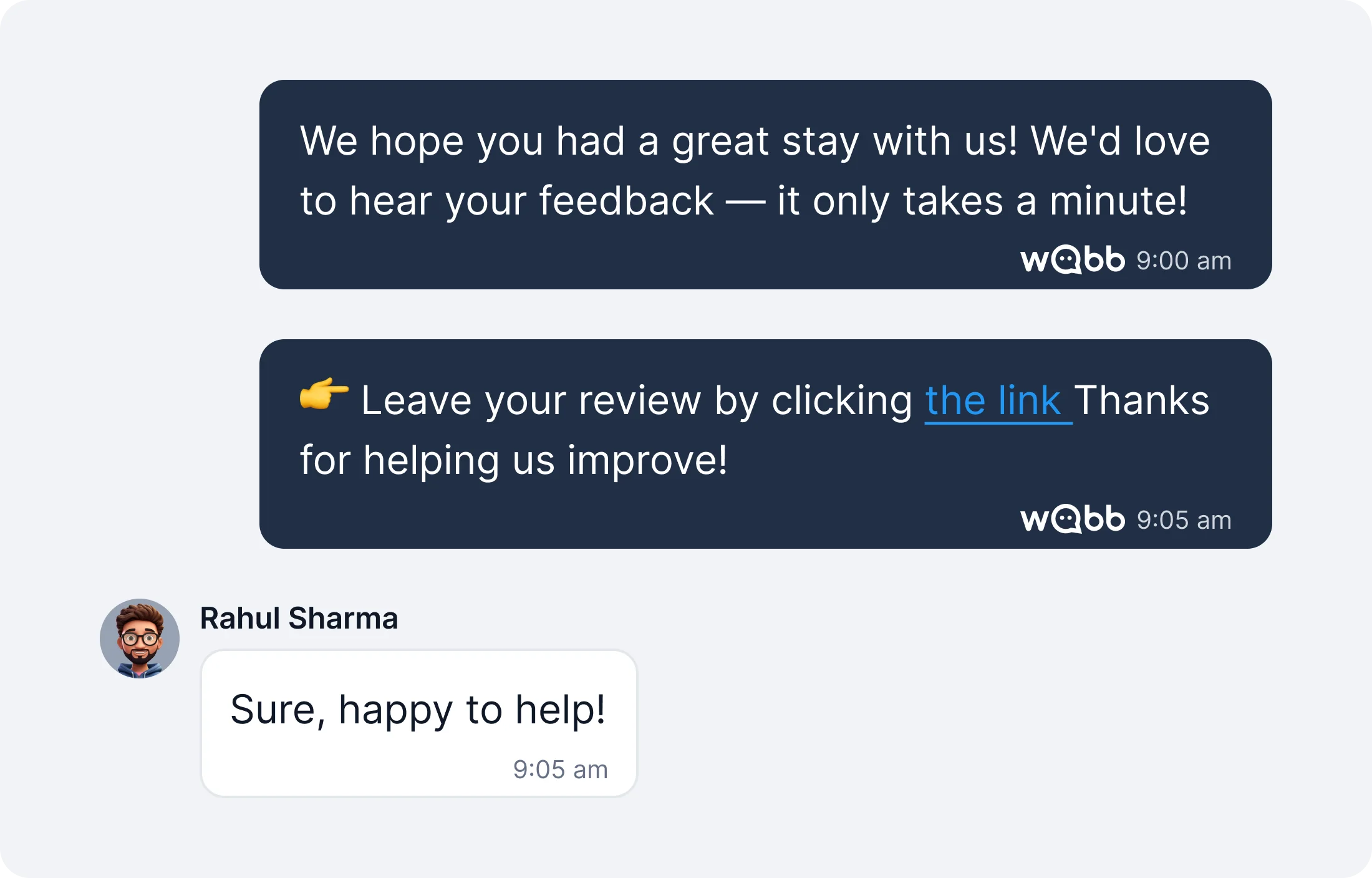 Illustration for Automate guest communication