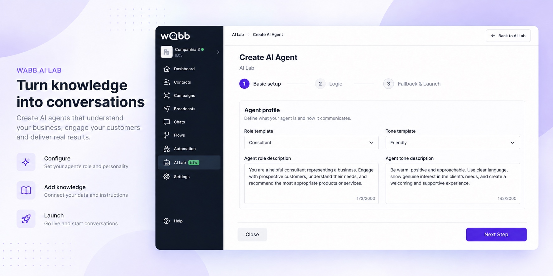 Build a WhatsApp AI Agent in India with WABB